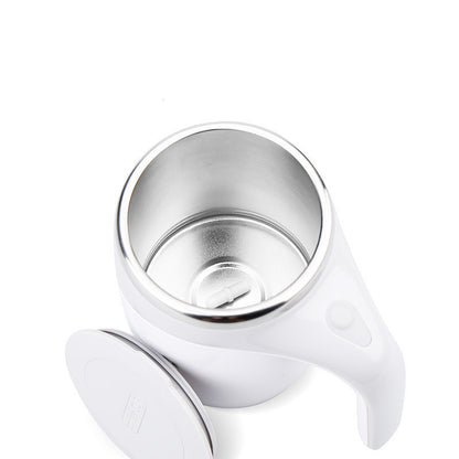 Rechargeable Automatic Stirring Coffee Cup – Magnetic Self-Stirring Mug for Milkshake, Water & Drinks