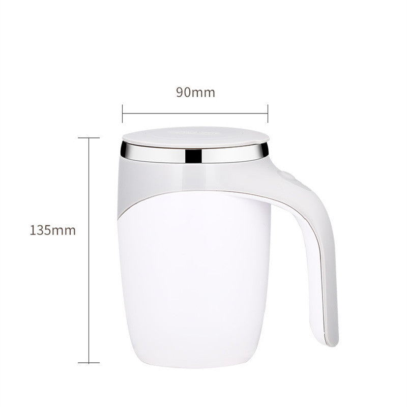 Rechargeable Automatic Stirring Coffee Cup – Magnetic Self-Stirring Mug for Milkshake, Water & Drinks