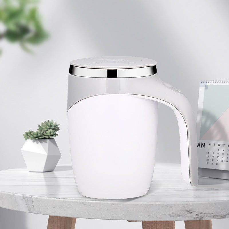 Rechargeable Automatic Stirring Coffee Cup – Magnetic Self-Stirring Mug for Milkshake, Water & Drinks