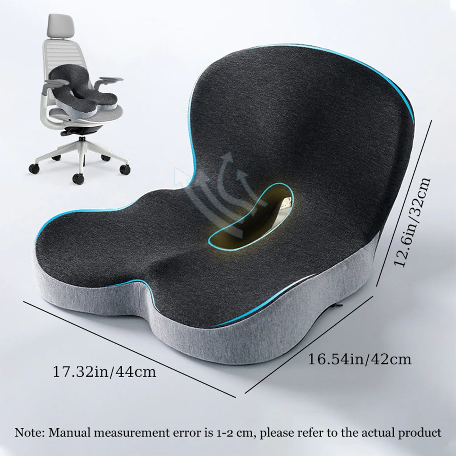 Comfy+ Ergonomic Seat Cushion