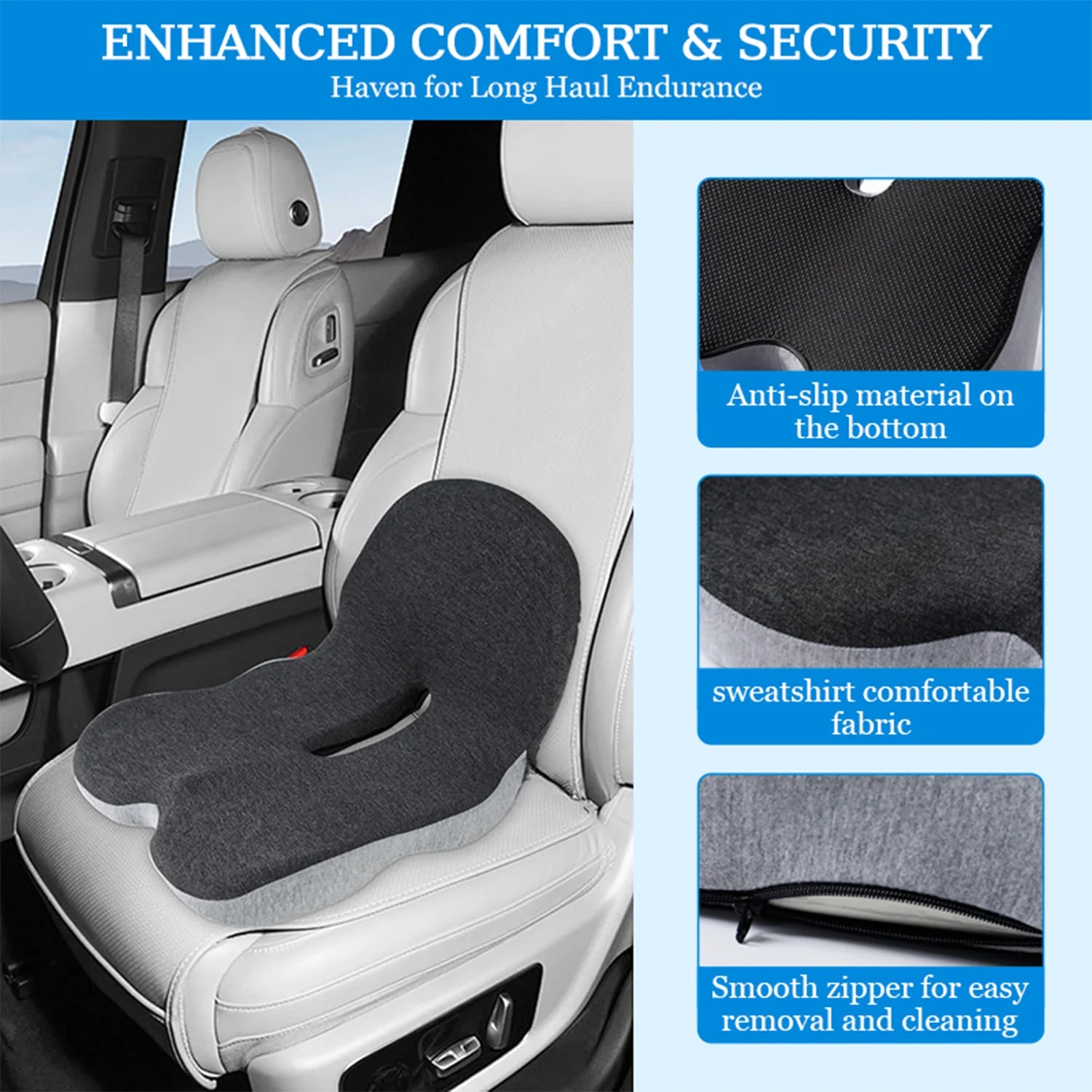 Comfy+ Ergonomic Seat Cushion