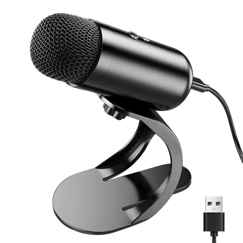 rofessional Wired Condenser Conference Microphone – Gooseneck Desktop High-Quality Mic for Computer & Gaming