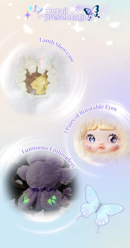Nommi Fantasy World Series Plush Blind Box Cute V6 Mystery Box Vinyl Face