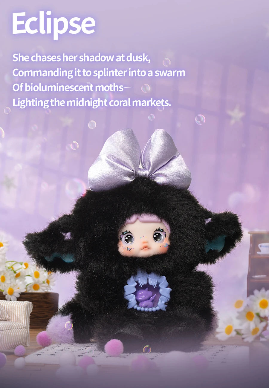 Nommi Fantasy World Series Plush Blind Box Cute V6 Mystery Box Vinyl Face