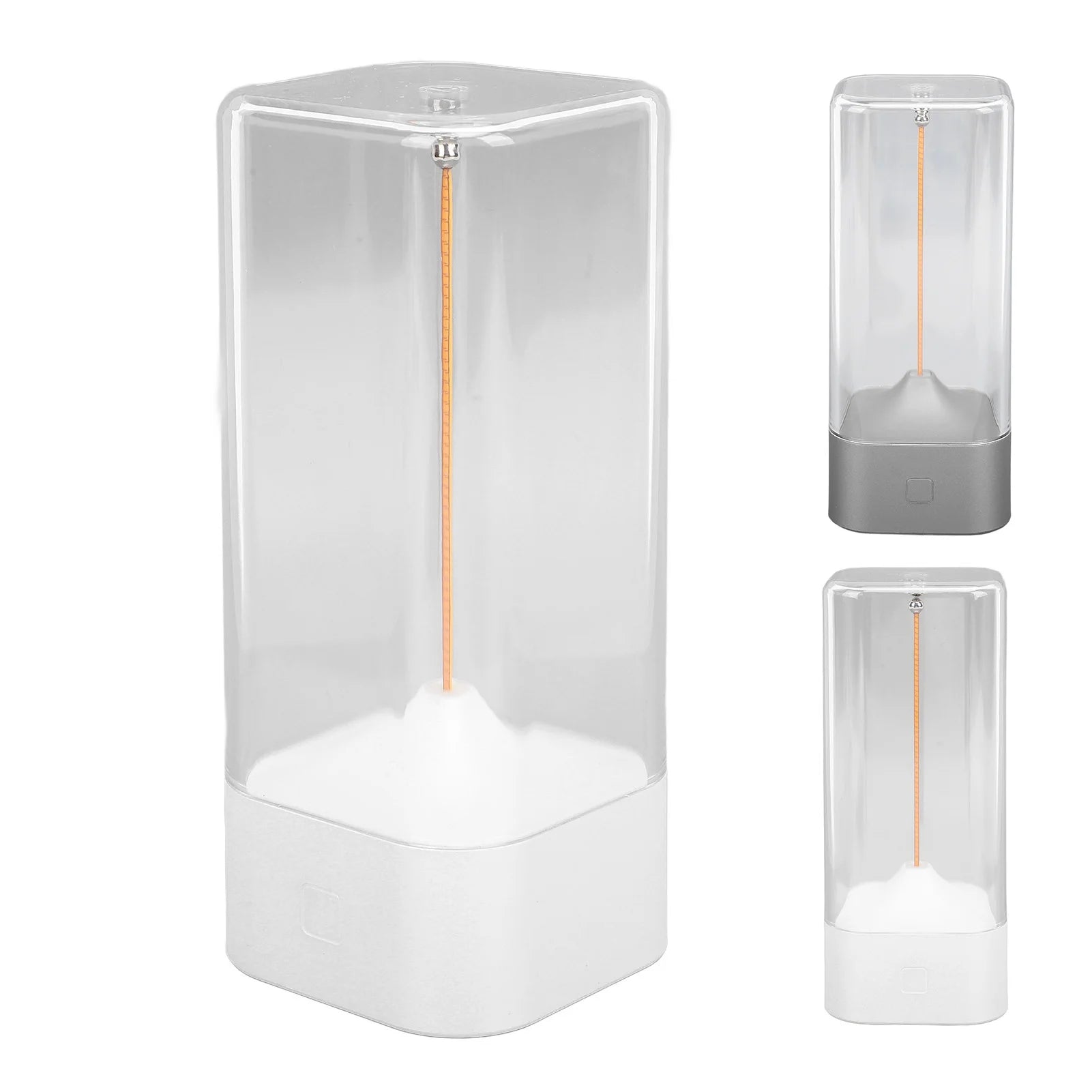 Magnetic Filament Table Lamp Magnetic Wick Desk Lamp Touch Control 5-30H Working Time 1000mAh USB Rechargeable for Living Room