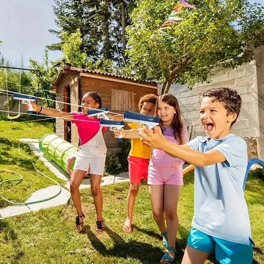 Rechargeable Electric Burst Water Gun – Summer Fun Toy for Kids 5+