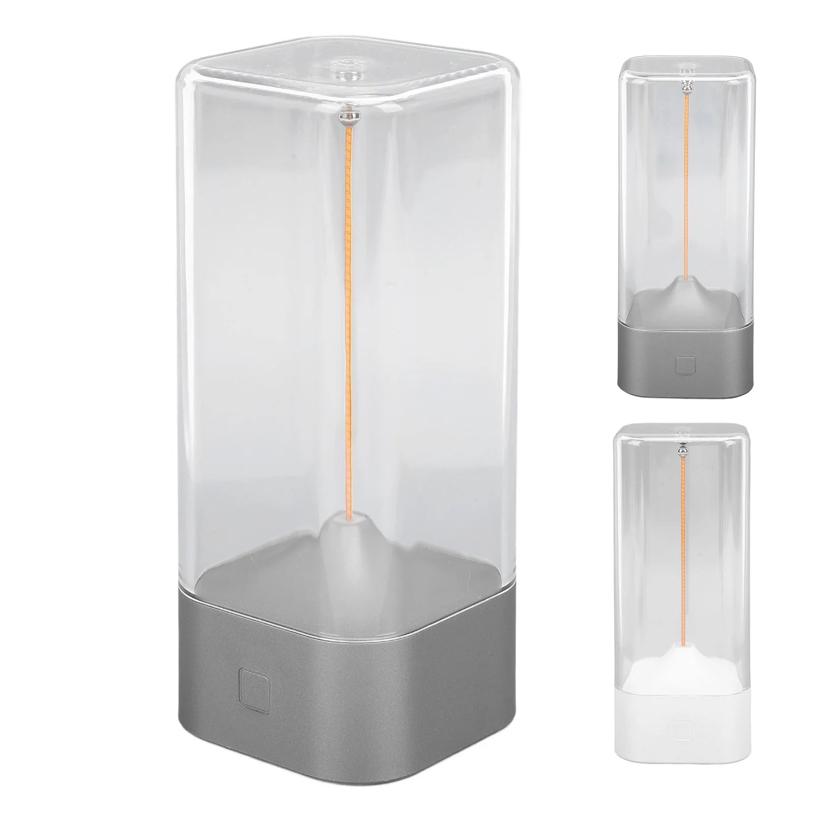 Magnetic Filament Table Lamp Magnetic Wick Desk Lamp Touch Control 5-30H Working Time 1000mAh USB Rechargeable for Living Room