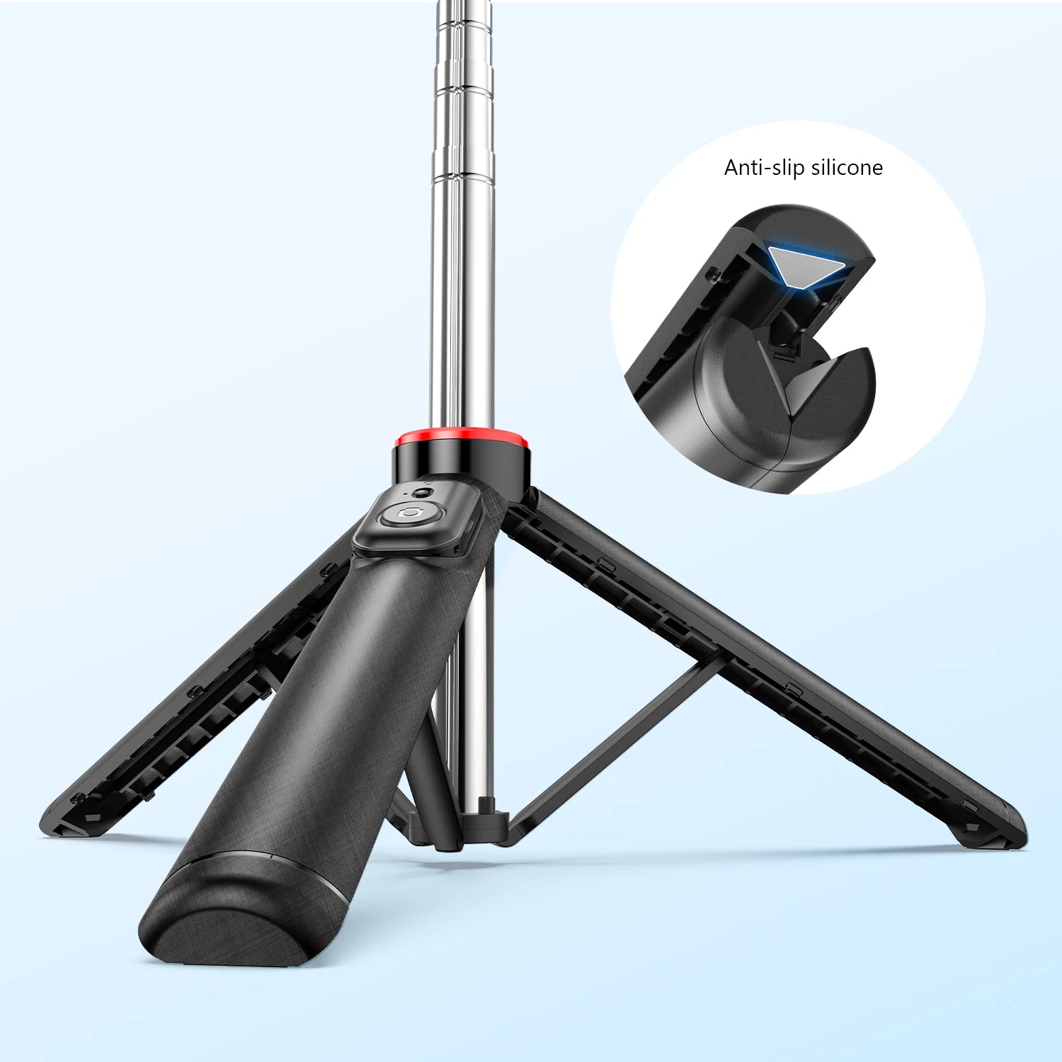 C13C13d Portable Selfie Stick with Bluetooth Remote – 360° Rotating Tripod & Phone Holder