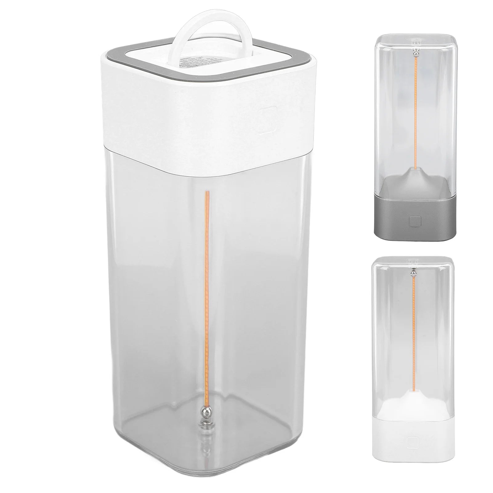 Magnetic Filament Table Lamp Magnetic Wick Desk Lamp Touch Control 5-30H Working Time 1000mAh USB Rechargeable for Living Room