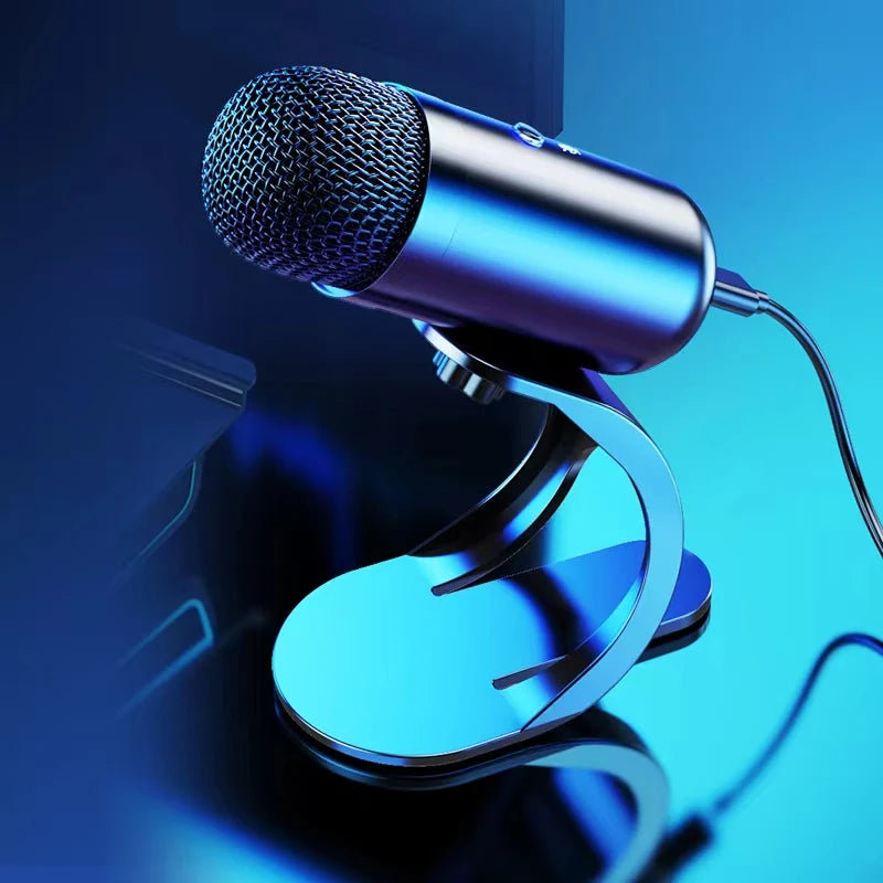 rofessional Wired Condenser Conference Microphone – Gooseneck Desktop High-Quality Mic for Computer & Gaming