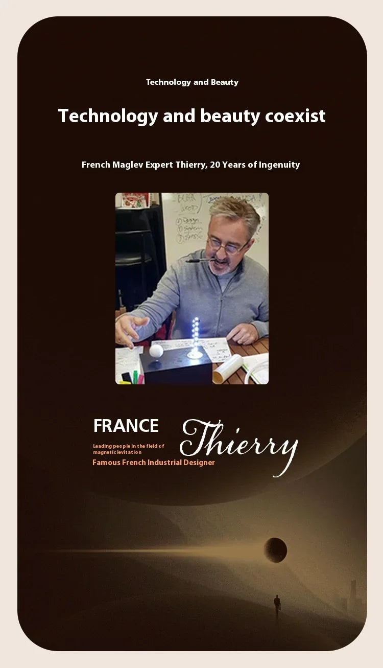 Magnetic Levitating Car with Metal Base – 360° Rotation Creative Home & Office Decor Gift