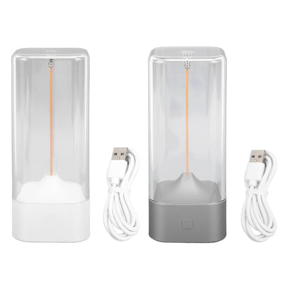 Magnetic Filament Table Lamp Magnetic Wick Desk Lamp Touch Control 5-30H Working Time 1000mAh USB Rechargeable for Living Room