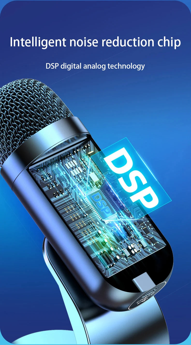 rofessional Wired Condenser Conference Microphone – Gooseneck Desktop High-Quality Mic for Computer & Gaming