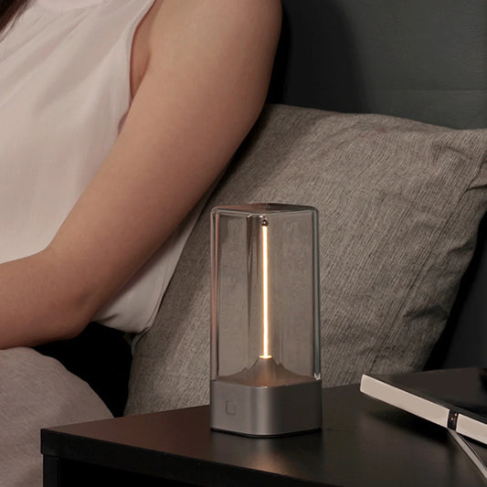 Magnetic Filament Table Lamp Magnetic Wick Desk Lamp Touch Control 5-30H Working Time 1000mAh USB Rechargeable for Living Room