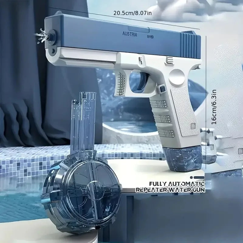 Rechargeable Electric Burst Water Gun – Summer Fun Toy for Kids 5+