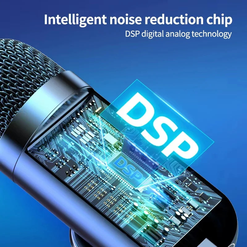 rofessional Wired Condenser Conference Microphone – Gooseneck Desktop High-Quality Mic for Computer & Gaming