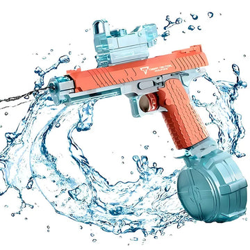 Electric Water Gun – Automatic Squirt Gun with 434CC Large Capacity & 32FT Powerful Spray