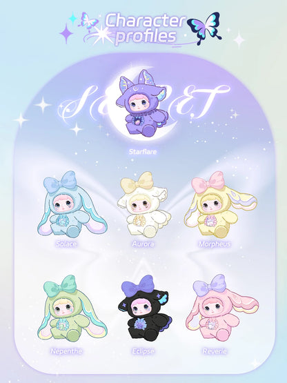 Nommi Fantasy World Series Plush Blind Box Cute V6 Mystery Box Vinyl Face