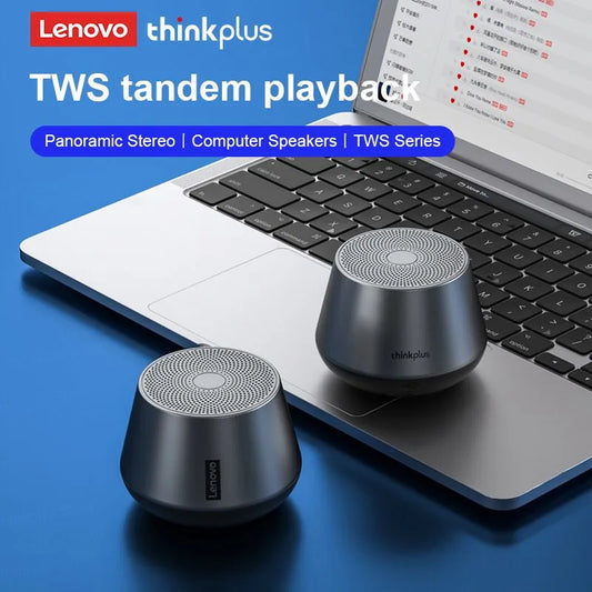Lenovo K3 Pro Portable Bluetooth Speaker – Wireless Stereo Surround Loudspeaker for Music & Audio